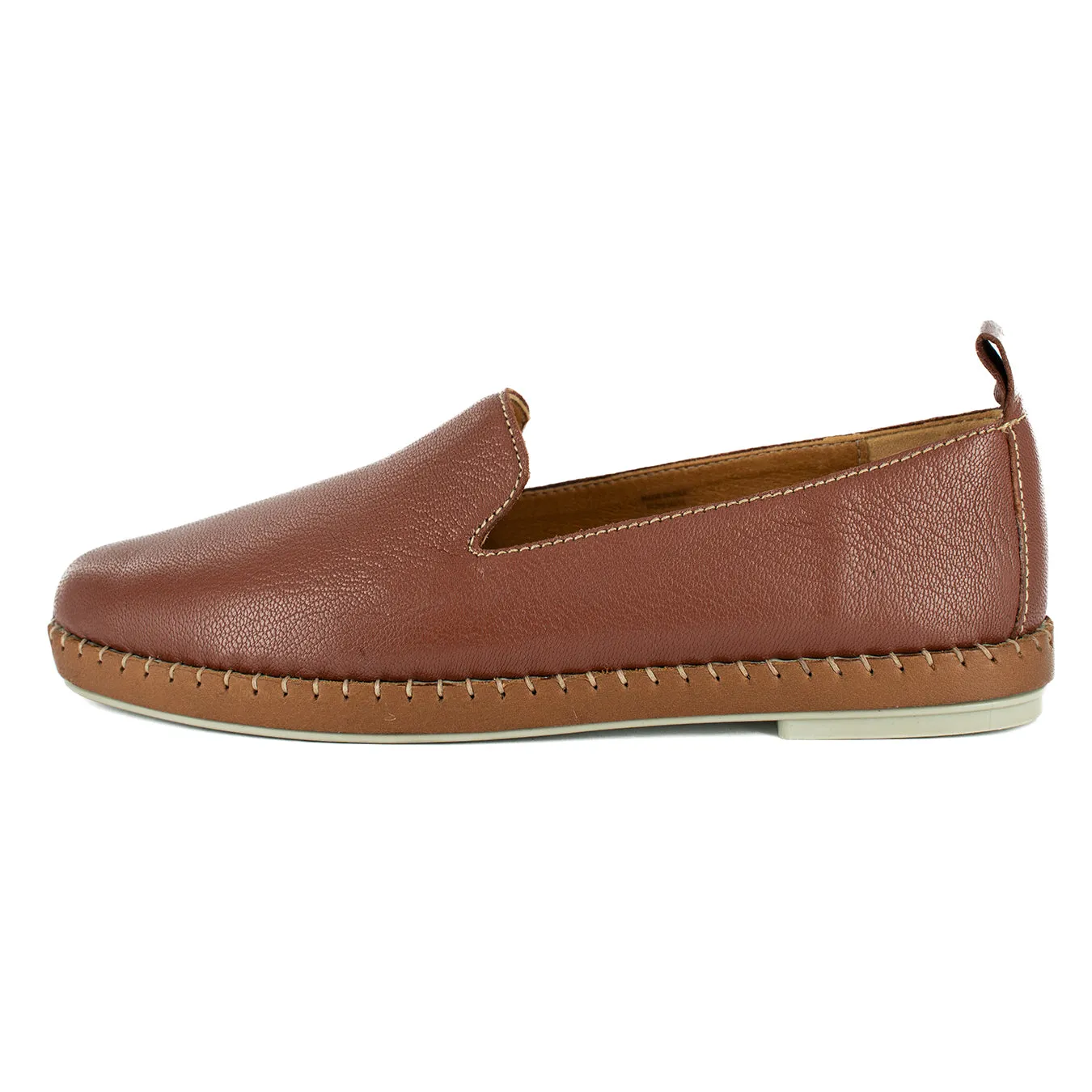 Solwezi : Ladies Leather Shoe in Suede Cayak