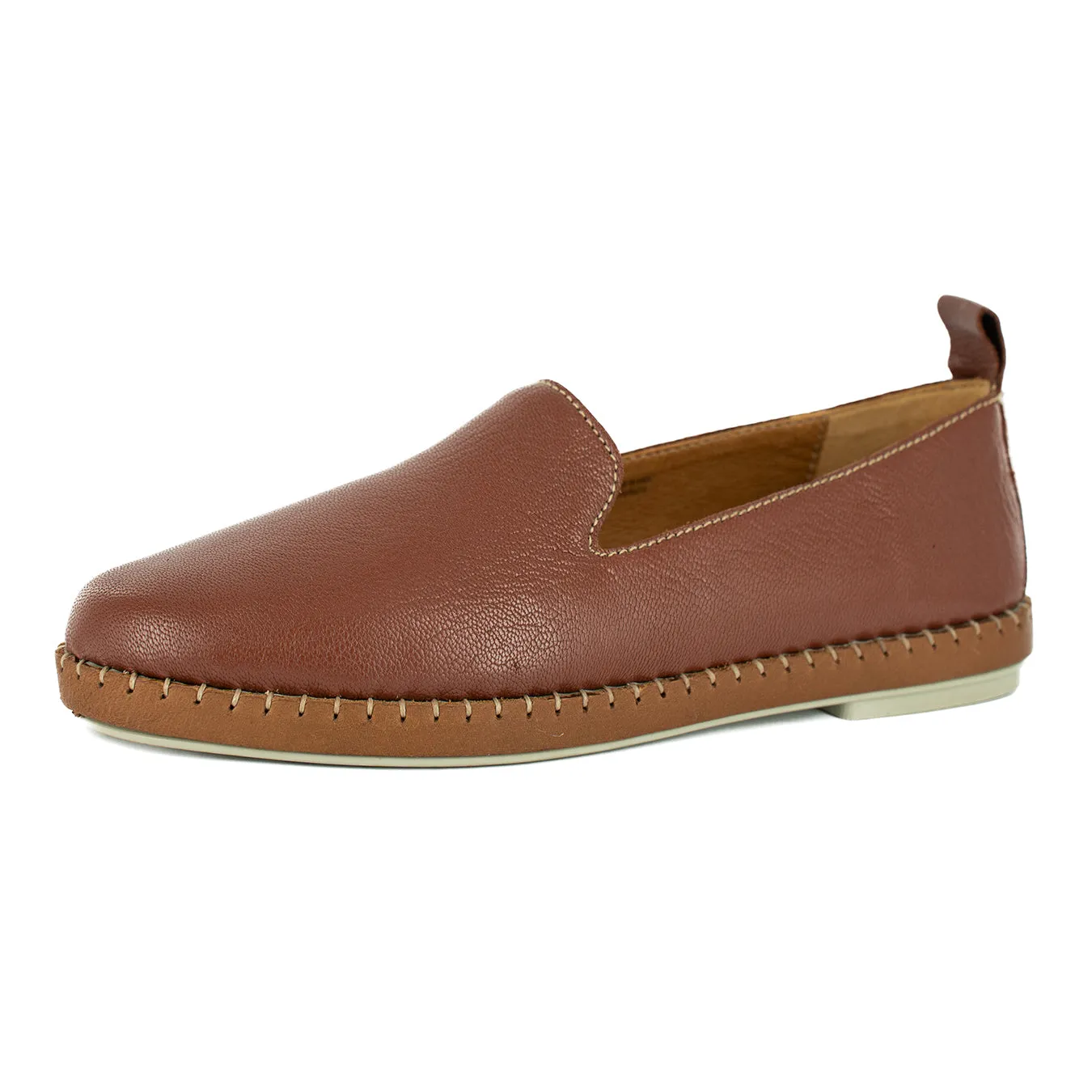 Solwezi : Ladies Leather Shoe in Suede Cayak