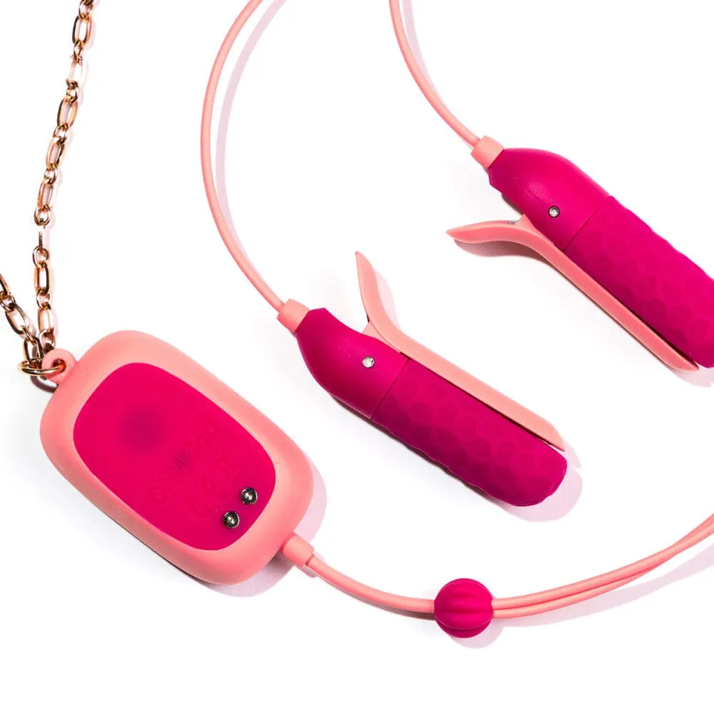 Sphinx Wearable Vibrating Nipple Clamps