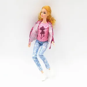Sports Suit 3 Piece Set Skateboard Girl