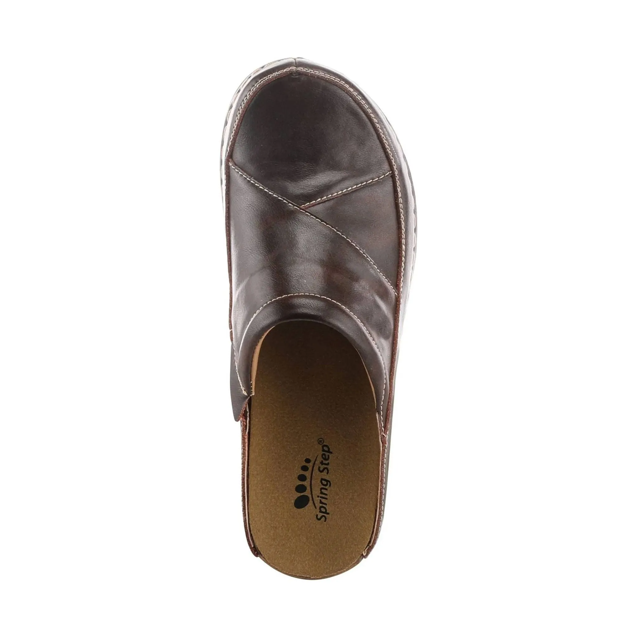 Spring Step Women's Telly Clog - Dark Brown