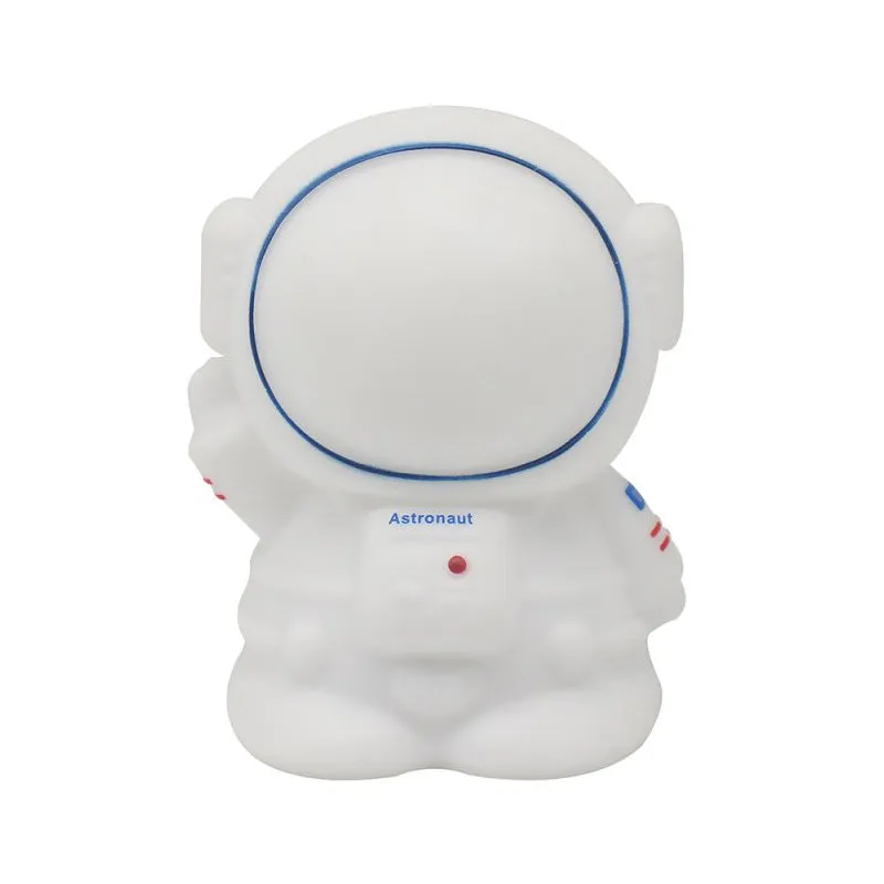 Squishy Astronaut Night Light Childrens Soft 7 Colour Changing LED Spaceman Bedside Lamp