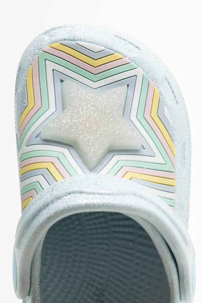 Star Light Up Clog Blue