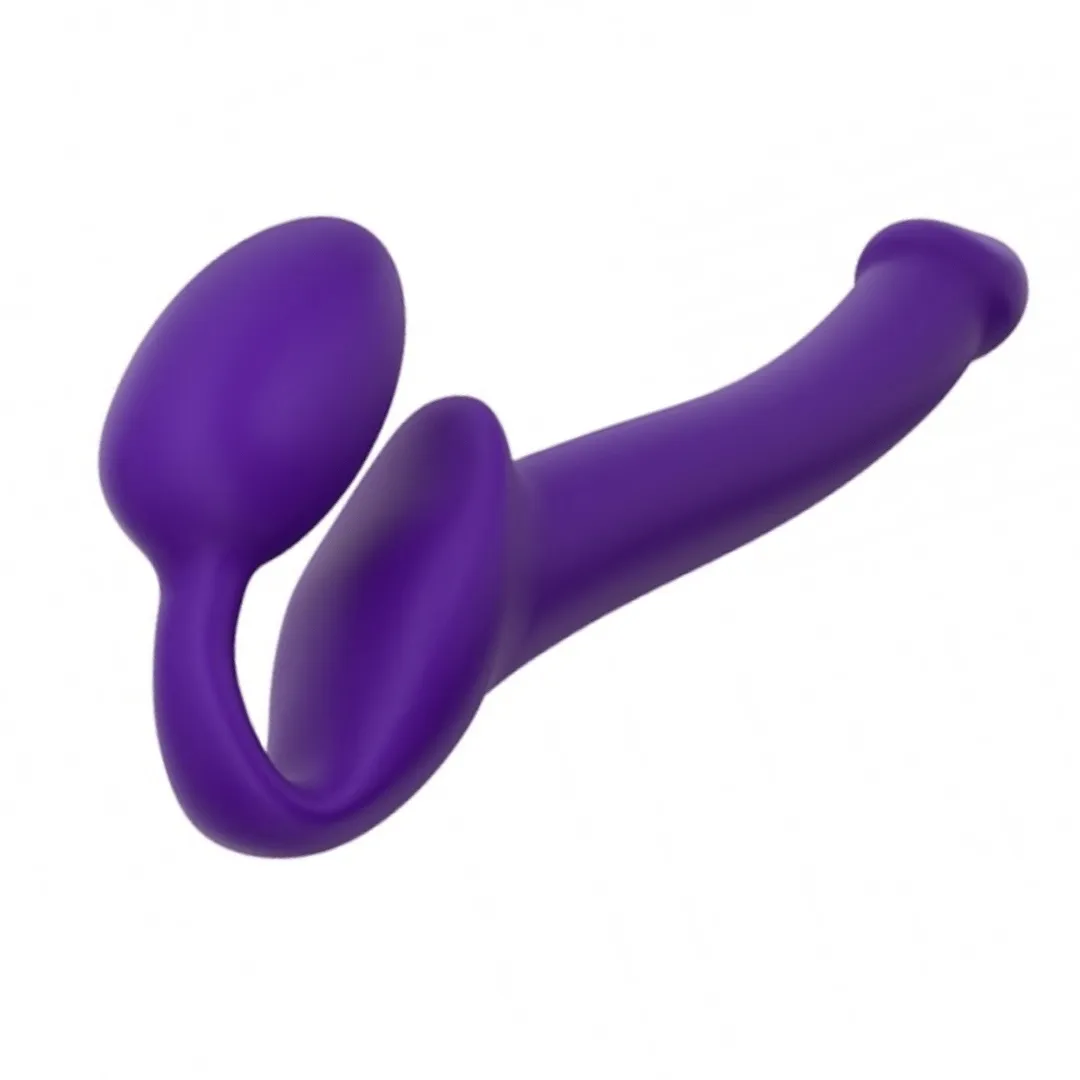 Strap-on-Me Small Wearable Strapless Strap-On Dildo - Purple