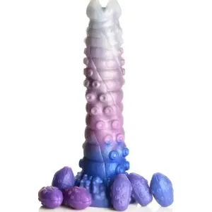 Tenta-Queen Ovipositor Silicone Dildo with Eggs