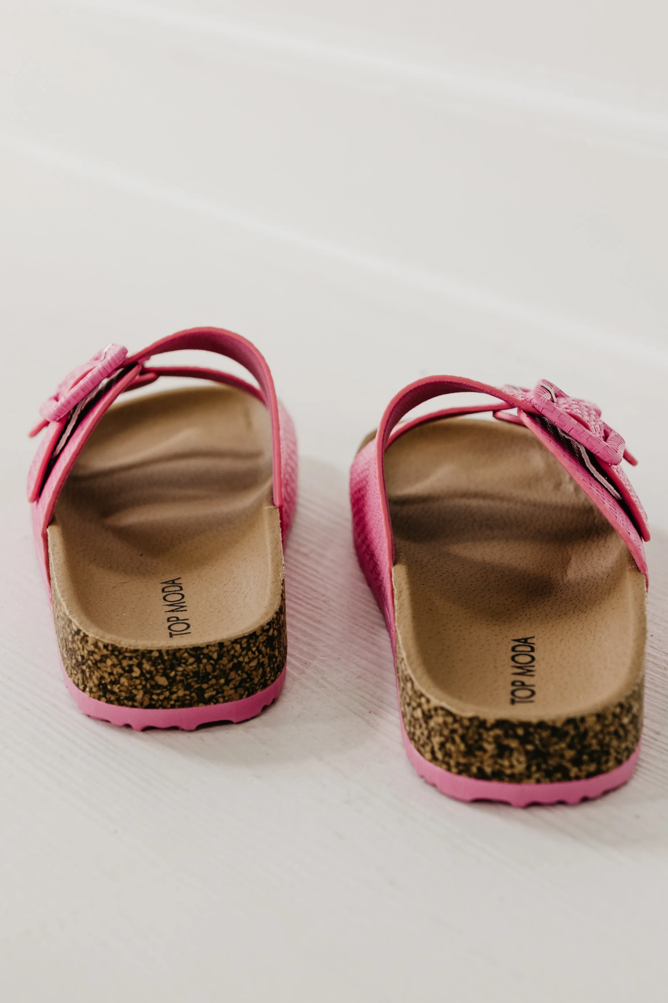 The Amara Raffia Double Strap Sandal