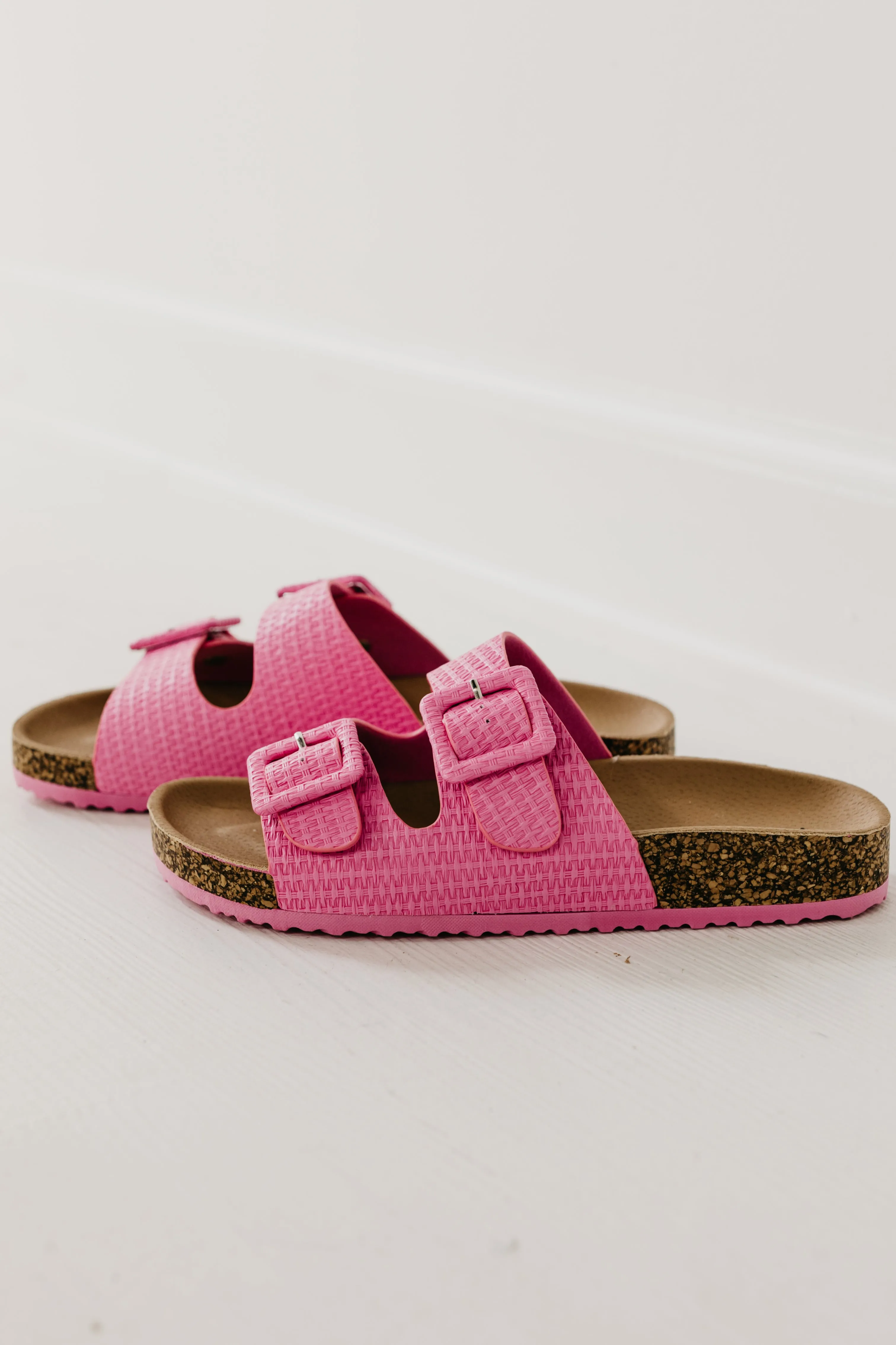 The Amara Raffia Double Strap Sandal