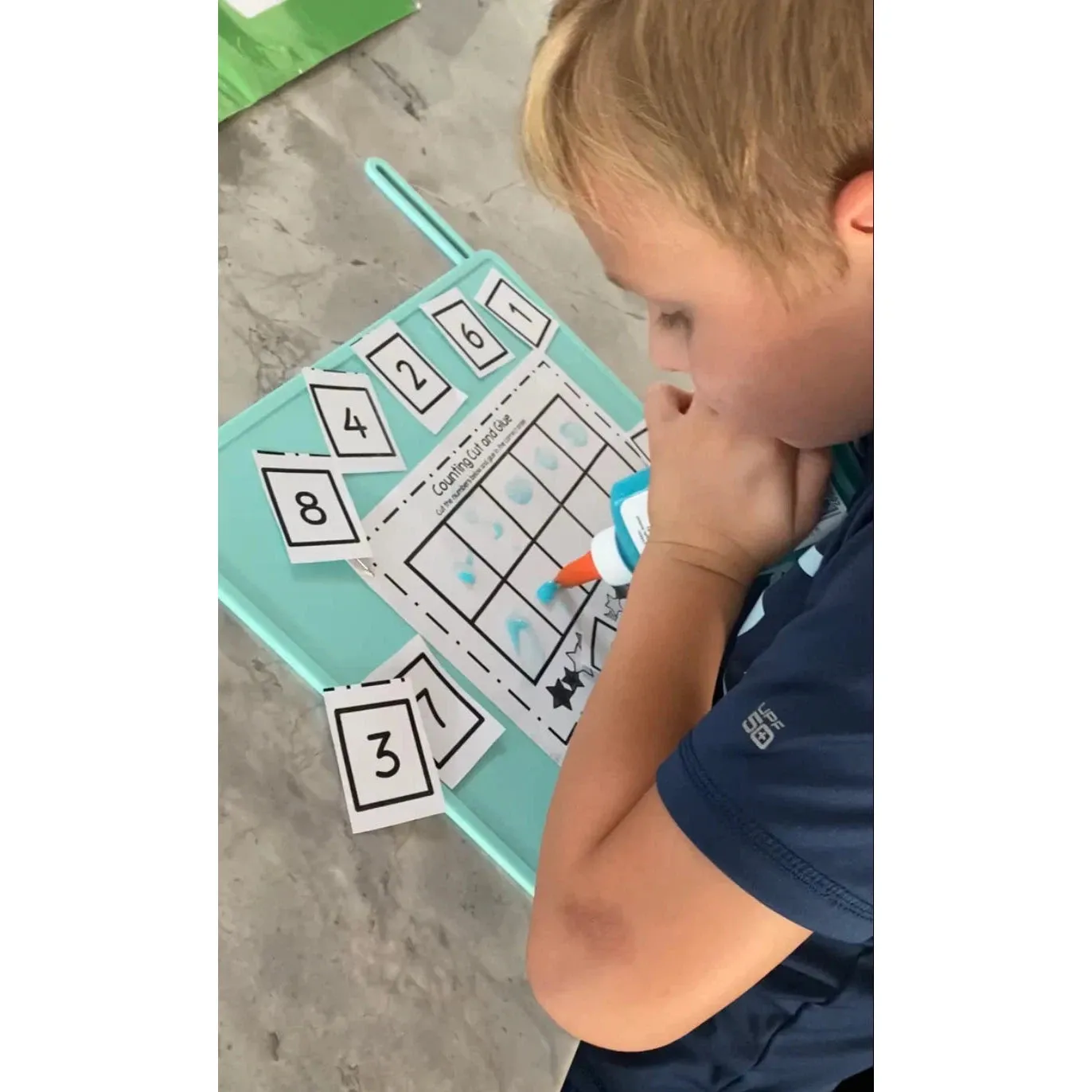 The Table Tyke - The Parenting Hack You Will NOT Regret Buying (Caribbean Blue)