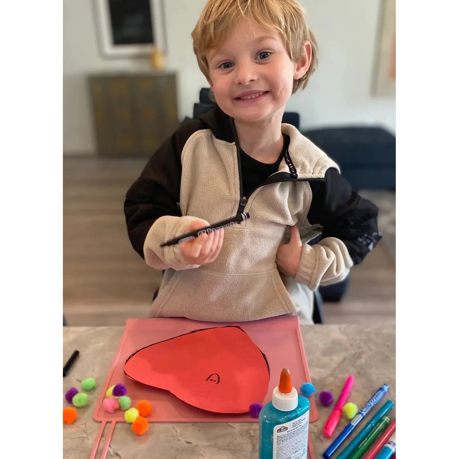 The Table Tyke - The Parenting Hack You Will NOT Regret Buying (Caribbean Blue)