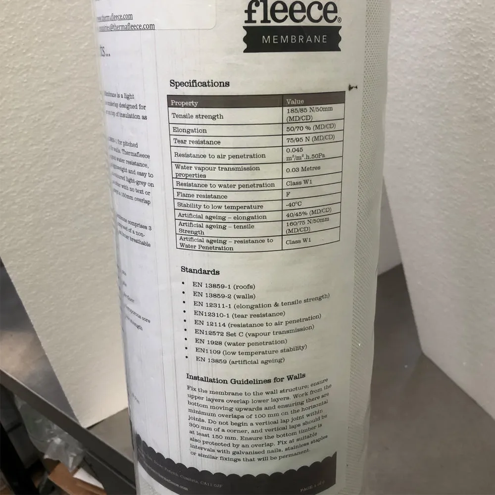 Thermafleece Breather Membrane