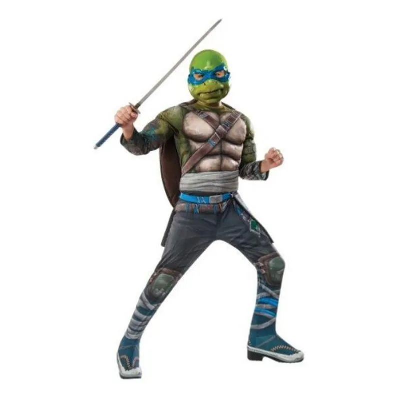 Tmnt 2 Deluxe Leonardo Child S