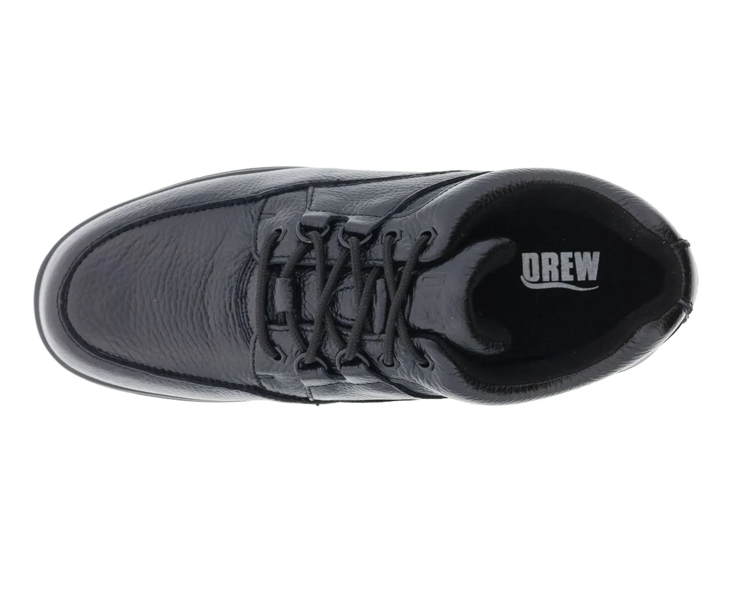 TRAVELER Black Tumbled Leather
