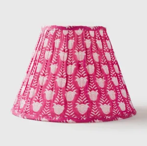 Tulip Gathered Floral Lampshade