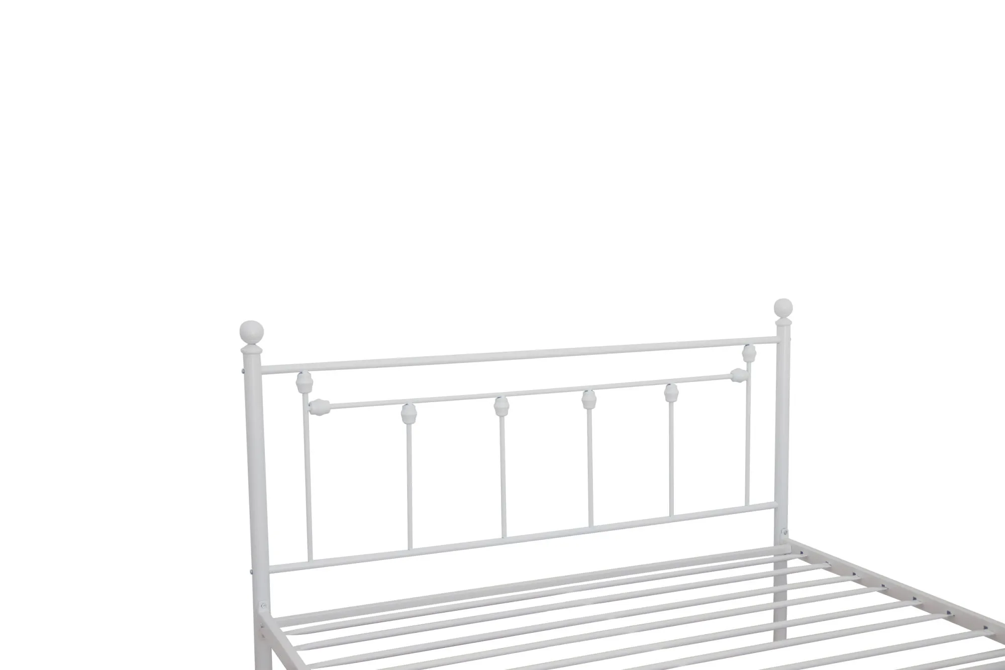 Twin Size Metal Bed Frame with Headboard and Footboard