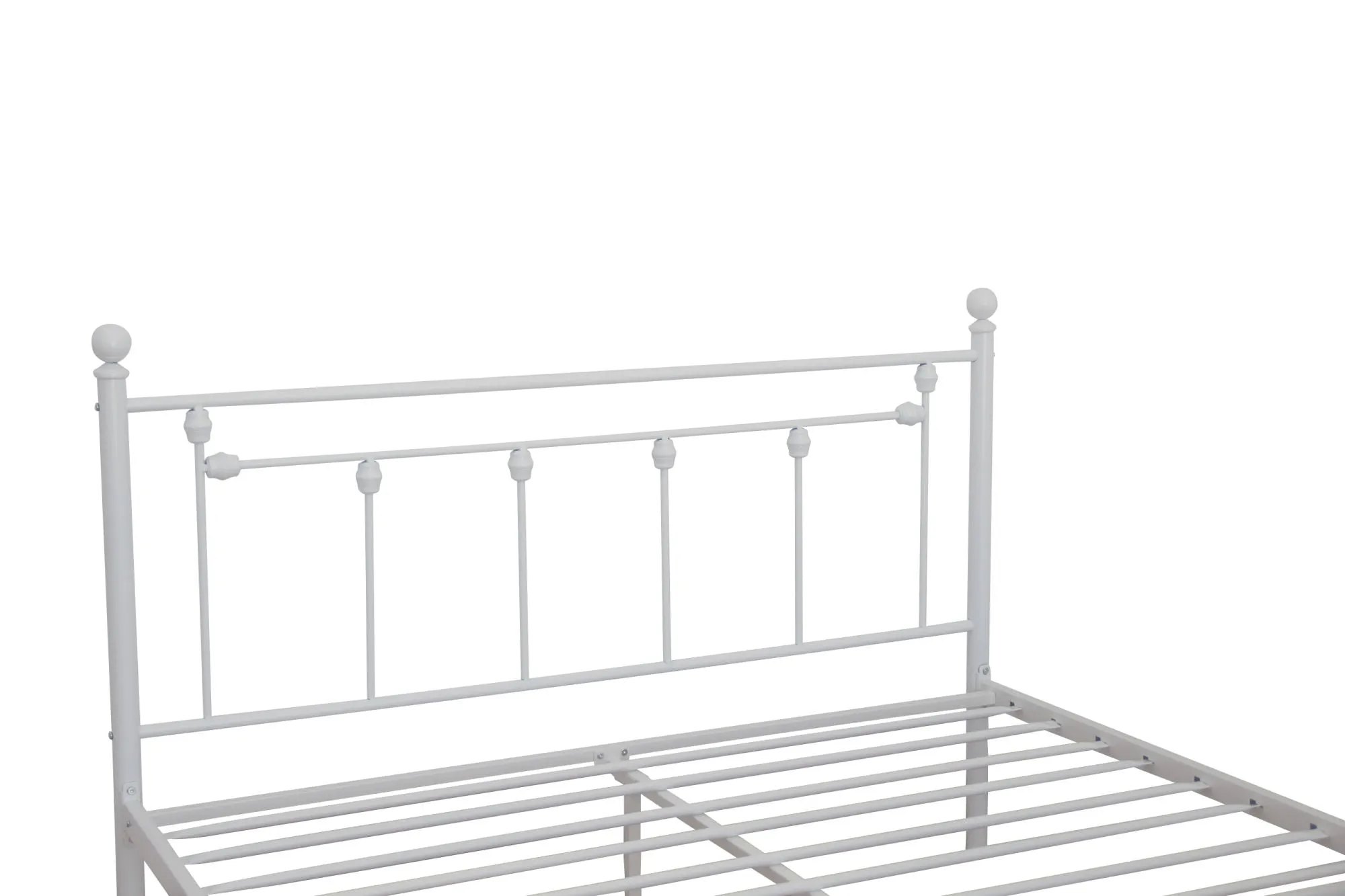 Twin Size Metal Bed Frame with Headboard and Footboard