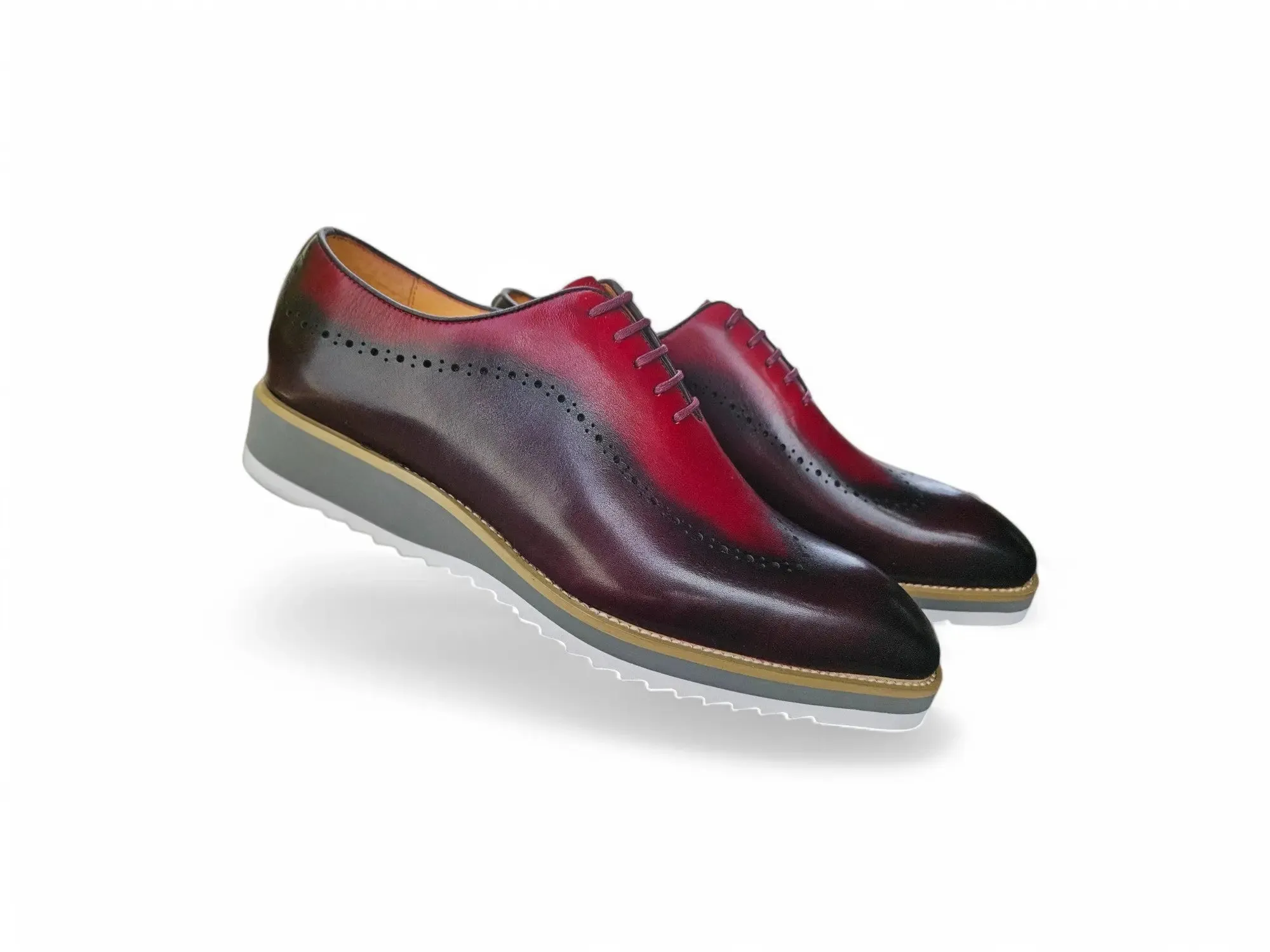 Two Tone Oxford With Lightweight Sole