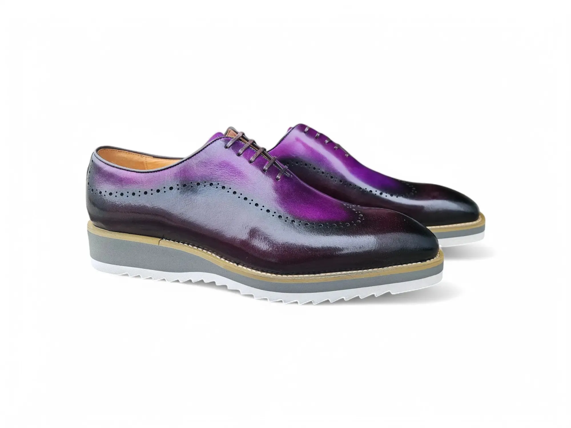 Two Tone Oxford With Lightweight Sole
