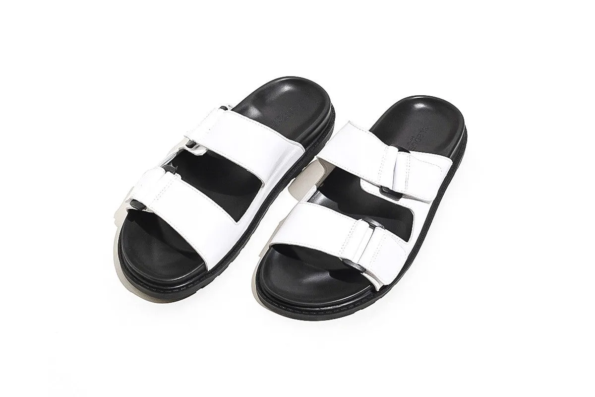 Ty White Band Sandals