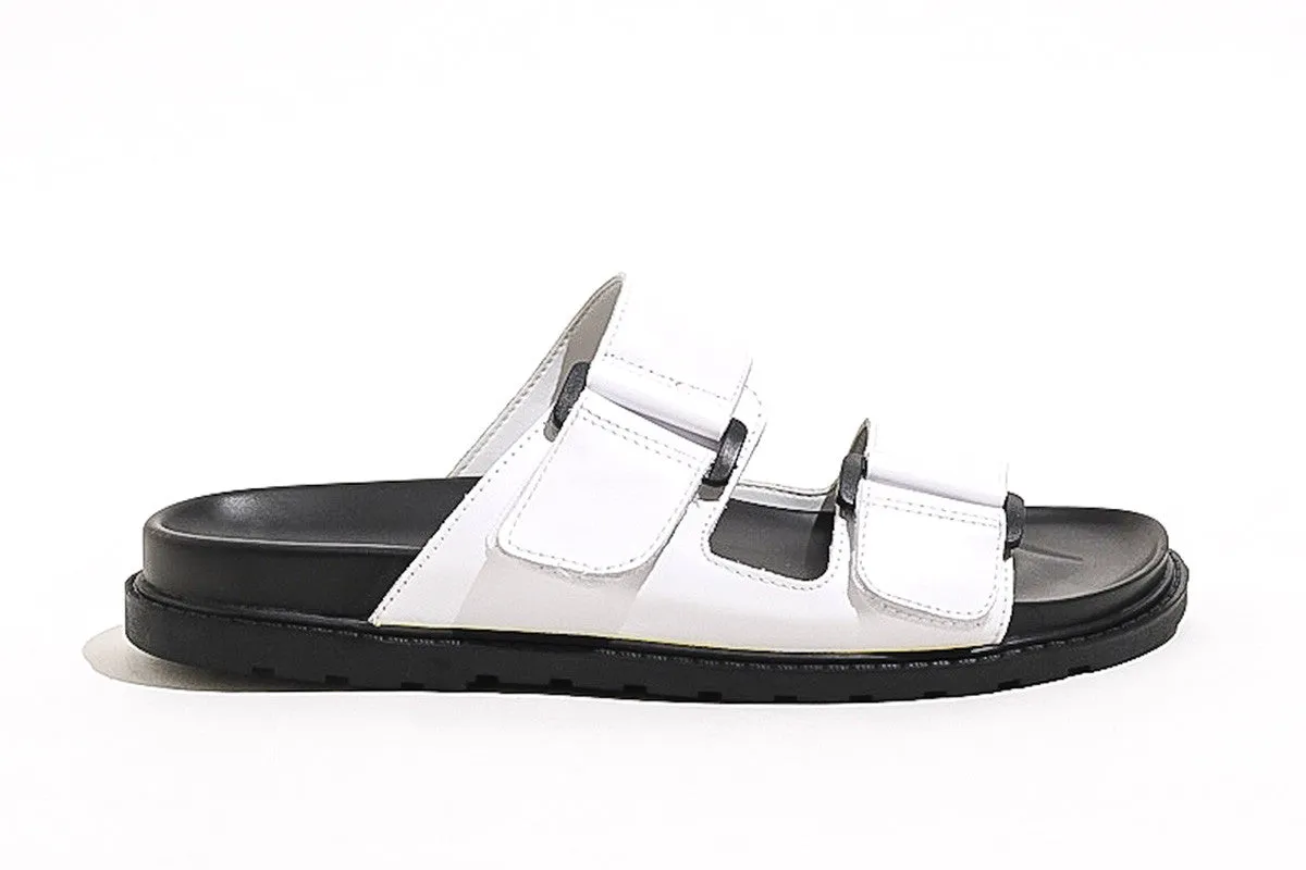 Ty White Band Sandals