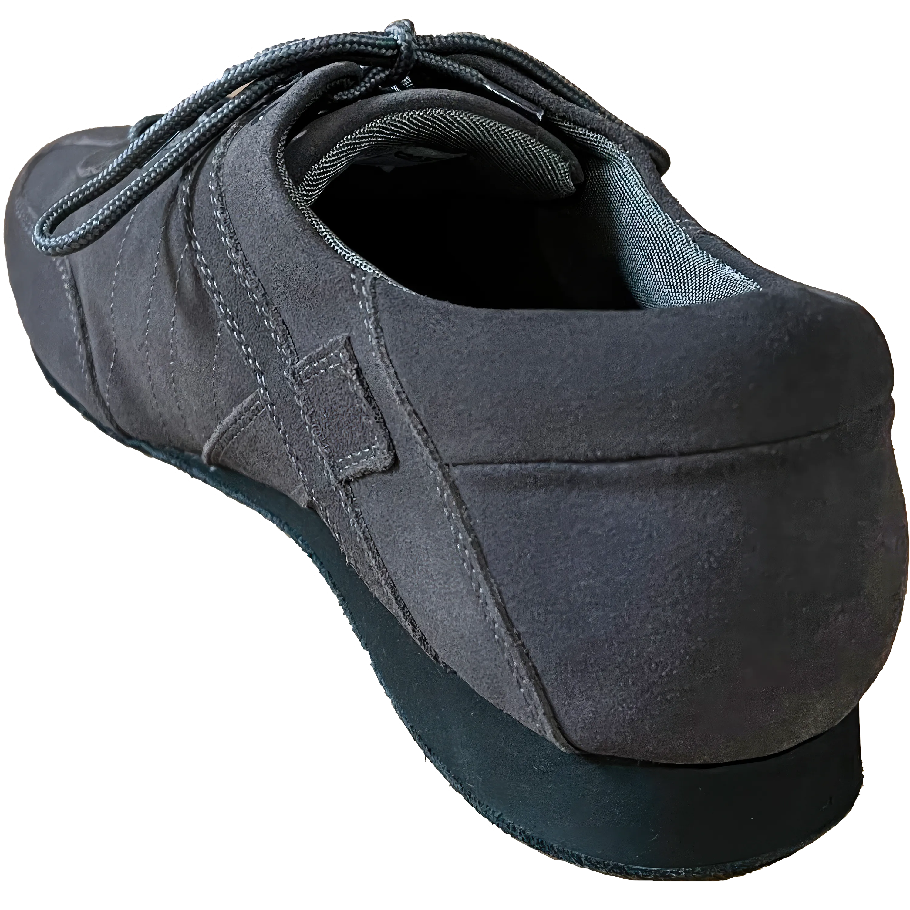 Ultimate Hybrid Dance Shoe (Unisex) - Dark Gray Suede