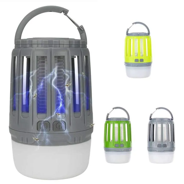 USB Charging Mosquito Killer Trap LED Night Light Lamp Bug Insect Lights Killing Pest Repeller Camping Light