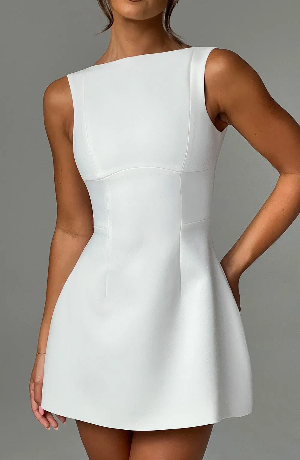 Valentina Mini Dress - Ivory