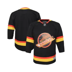 Vancouver Canucks Skate Outer Stuff Premier Youth Jersey