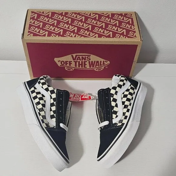 Vans Kids Old Skool Shoe Black/White Size 3 VN0A38HBP0S