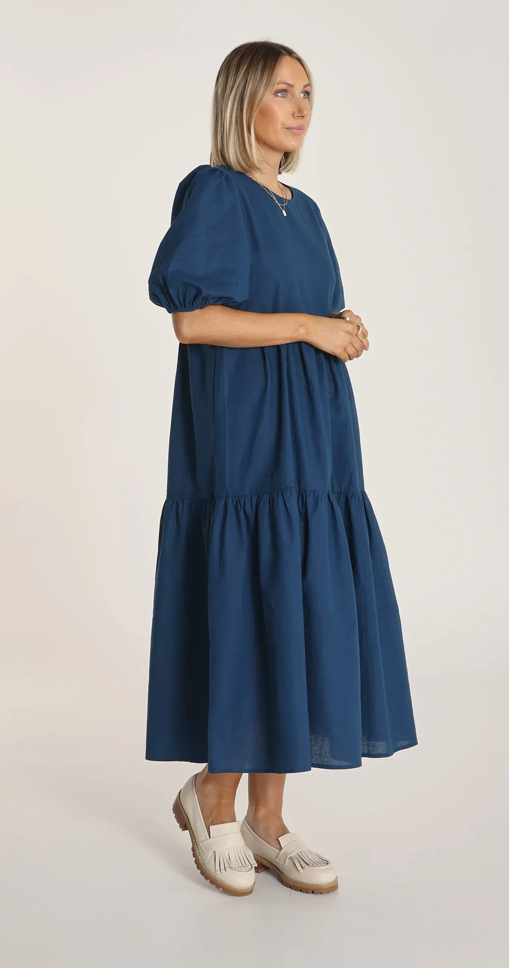 Winnie Dress - Navy