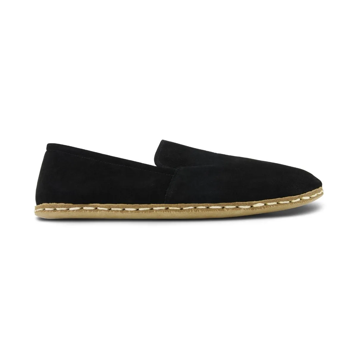 Women's Barefoot Grounding Nubuck Slip-on Shoes - Obsidian