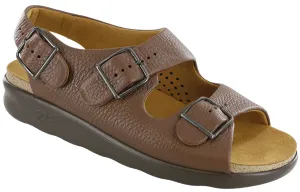 Women's Relaxed Heel Strap Sandal in Amber