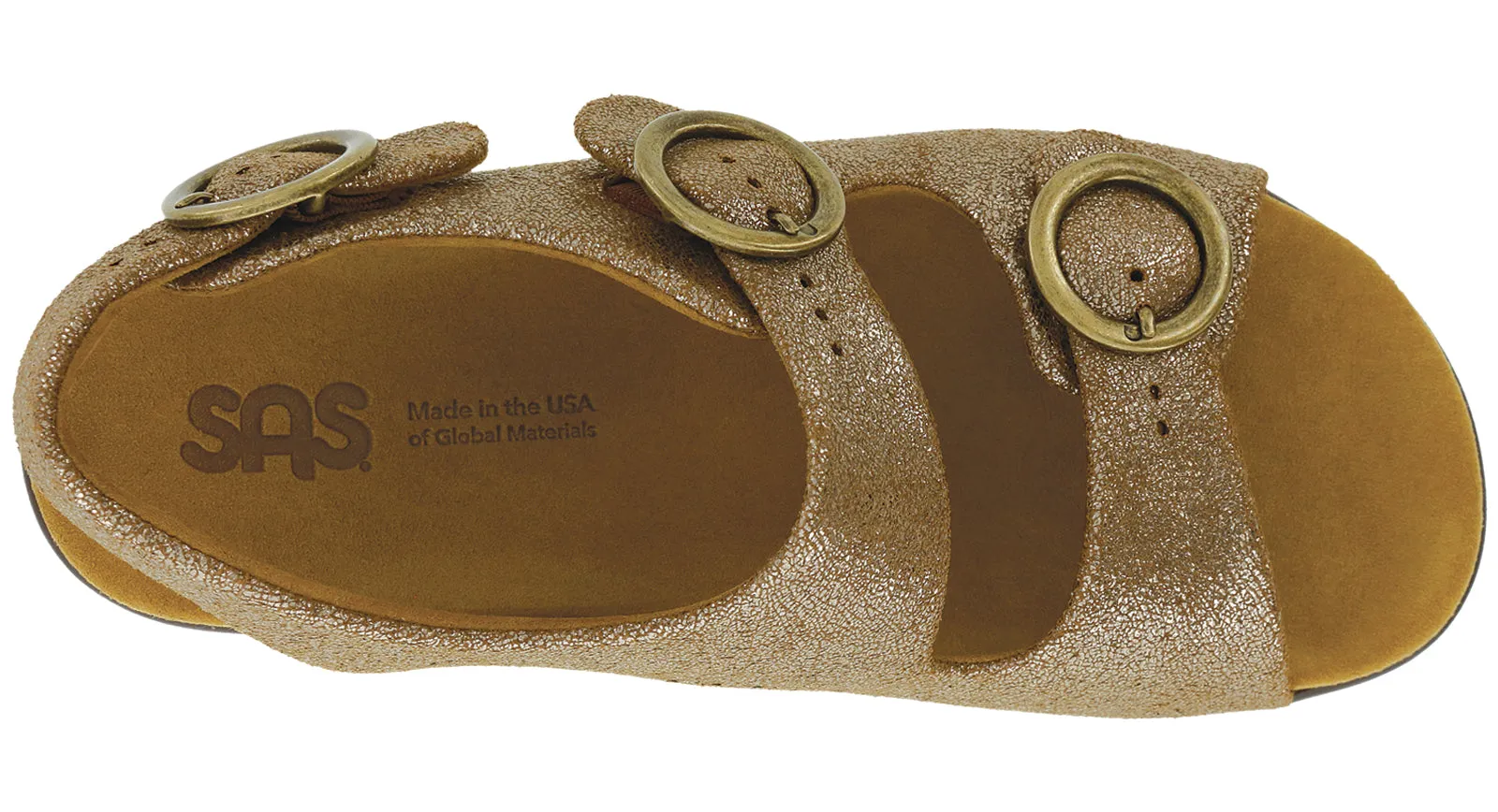 Women's Relaxed Heel Strap Sandal in Sunstone