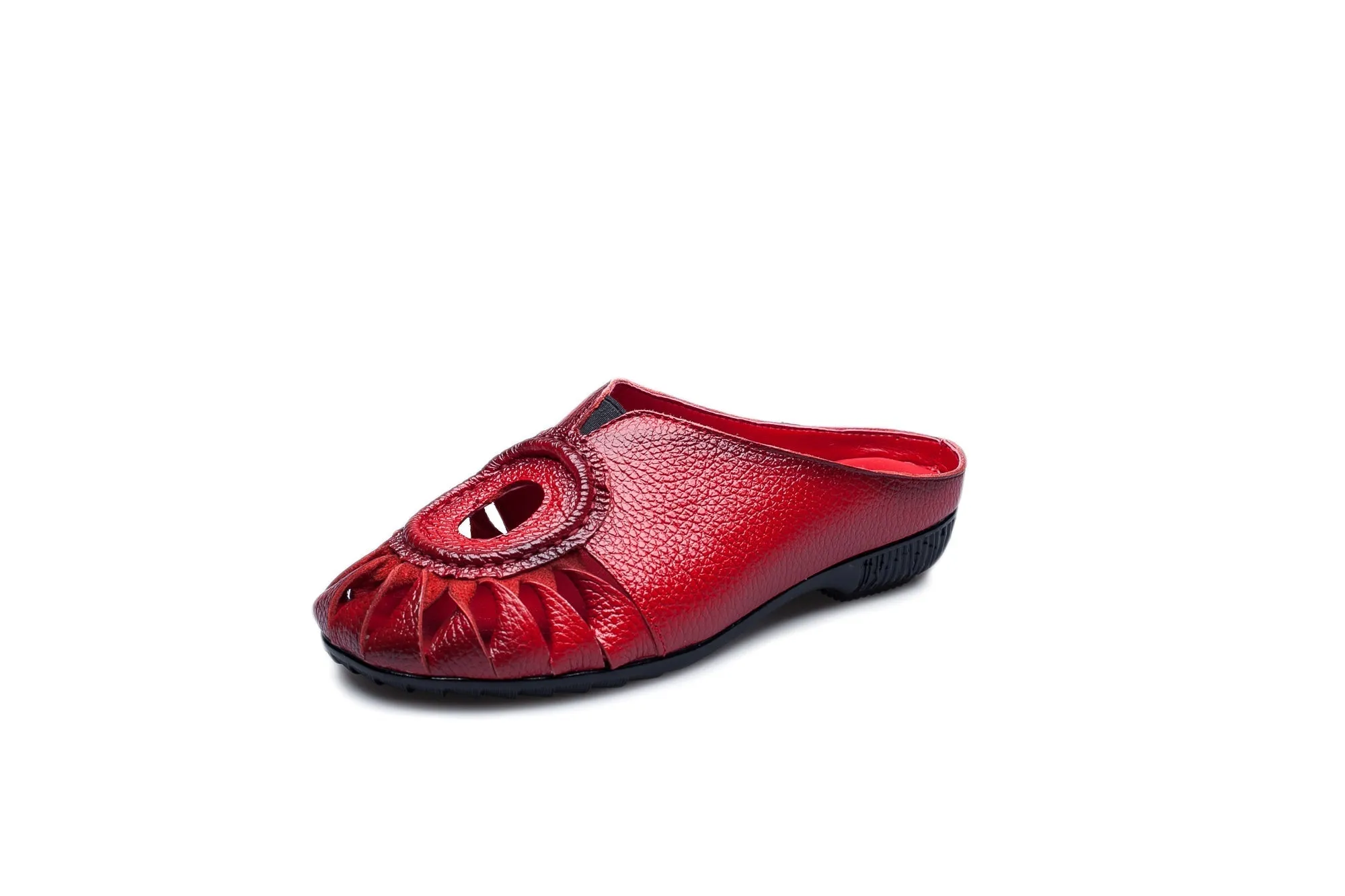 Woven Reaching Cut-Out Mules - Rumour Has It