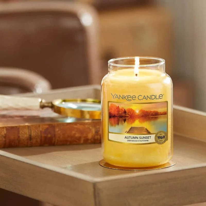 Yankee Candle Large Jar Autumn Sunset 623g