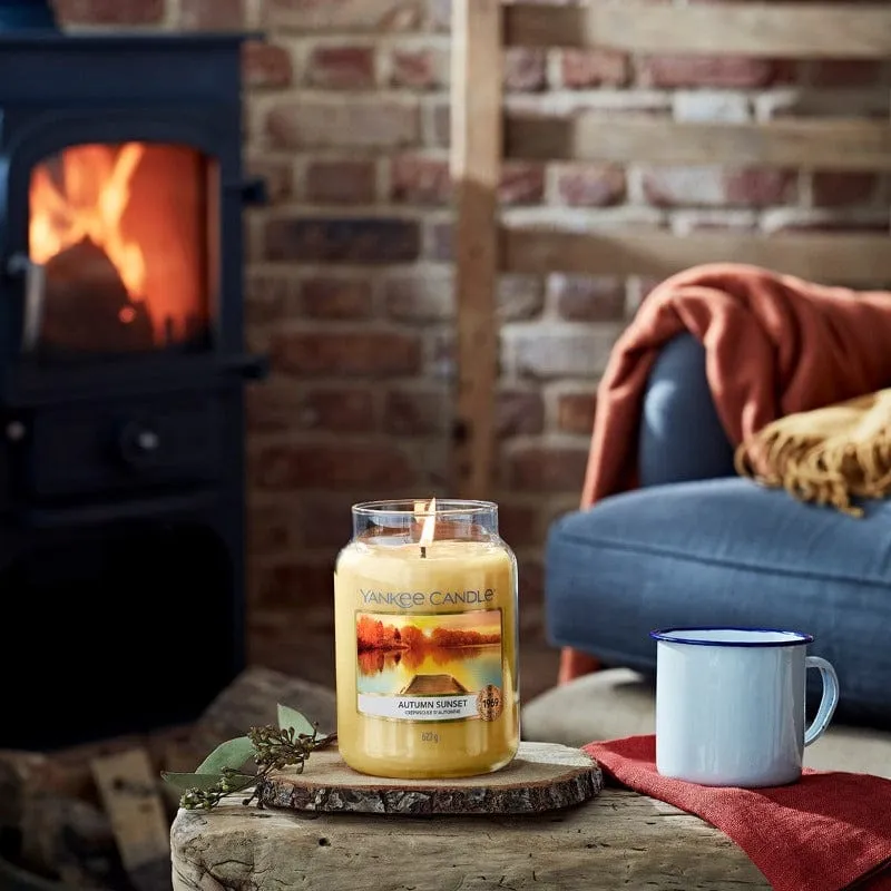 Yankee Candle Large Jar Autumn Sunset 623g