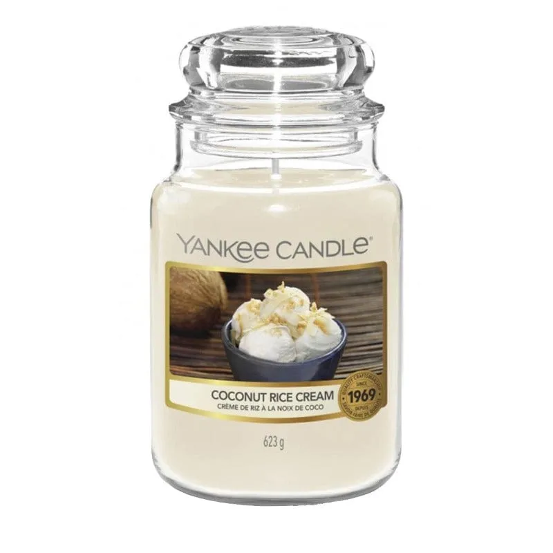 Yankee Candle Large Jar Coconut Rice Cream  623g