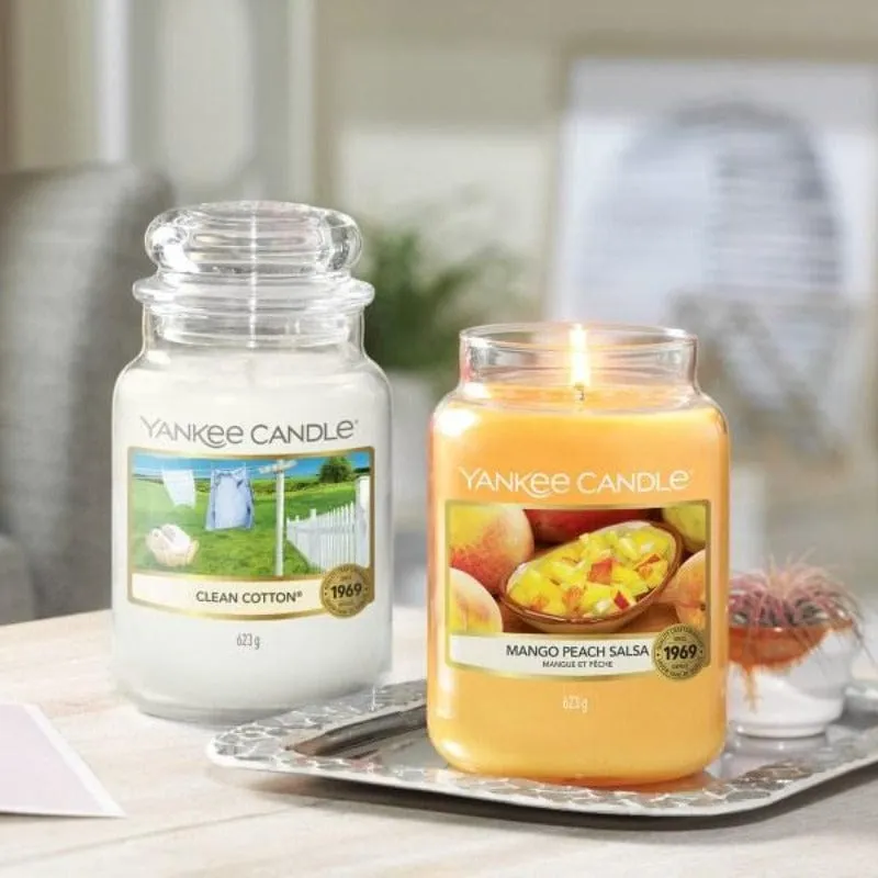 Yankee Candle Large Jar Mango Peach Salsa 623g