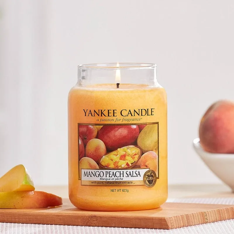 Yankee Candle Large Jar Mango Peach Salsa 623g