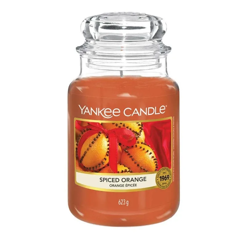 Yankee Candle Large Jar Spiced Orange 623g