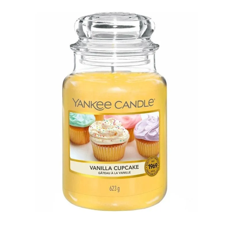 Yankee Candle Large Jar Vanilla Cupcake 623g