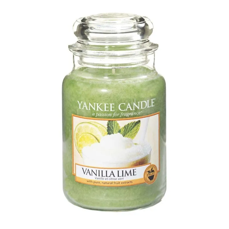 Yankee Candle Large Jar Vanilla Lime 623g