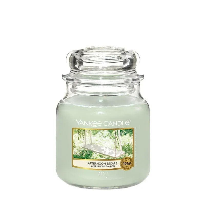 Yankee Candle Medium Jar Afternoon Escape  411g