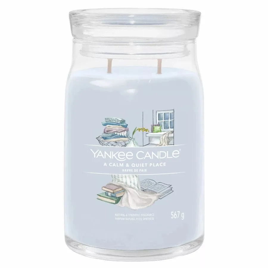 Yankee Candle Signature Large Jar A Calm & Quiet Place 567g