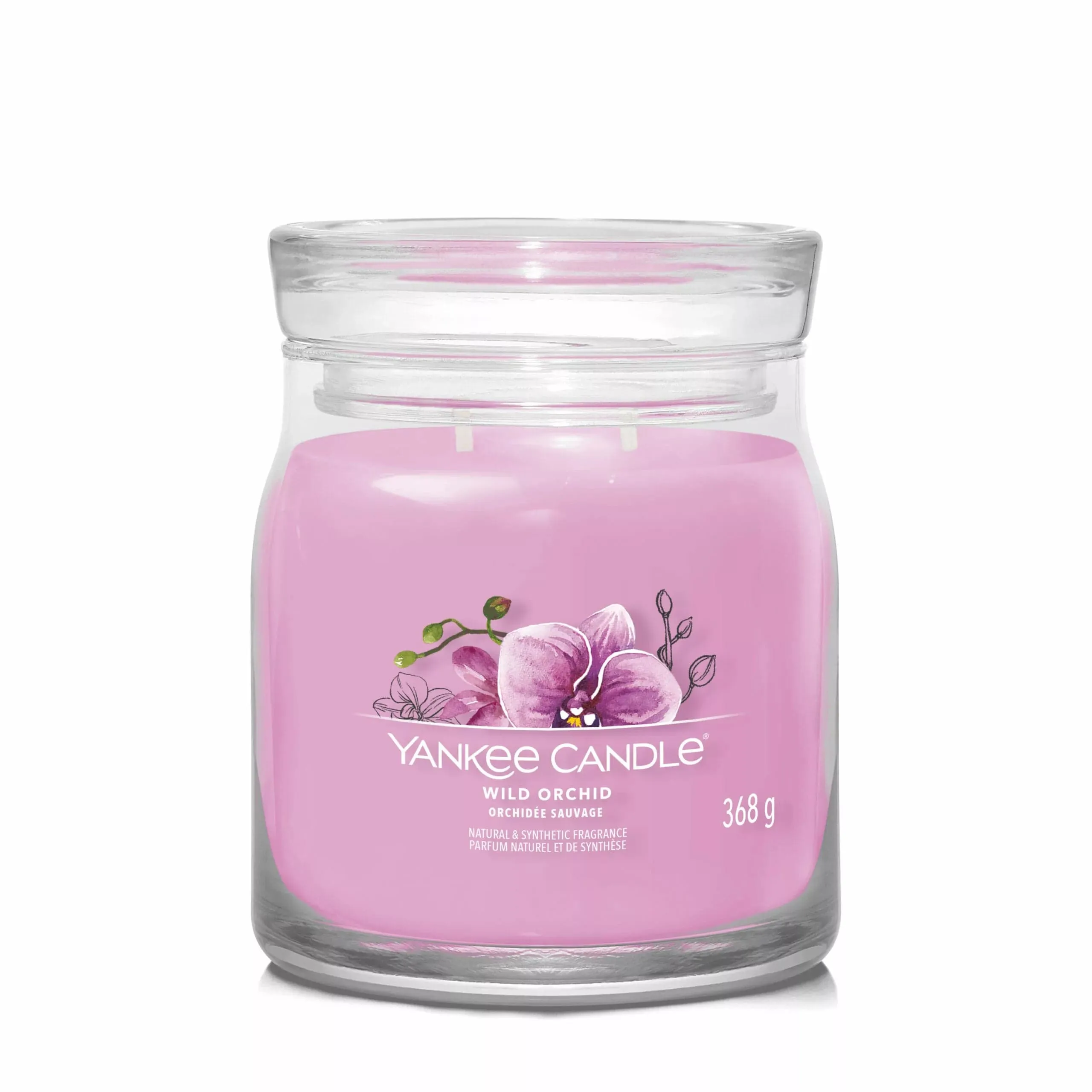 Yankee Candle Signature Medium Jar Wild Orchid 368g